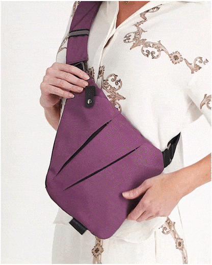 Anti-Theft Cross Body Bag